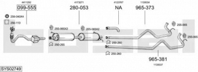BOSAL sys02749 -