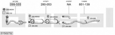 BOSAL sys02752 -