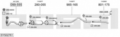 BOSAL sys02761 -