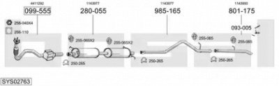 BOSAL sys02763 -