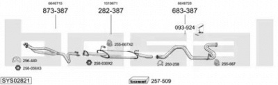 BOSAL sys02821 -