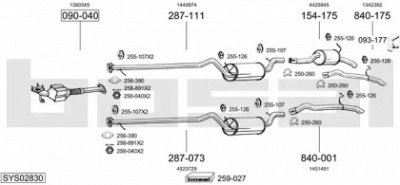 BOSAL sys02830 -