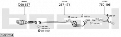 BOSAL sys02834 -