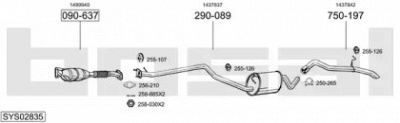 BOSAL sys02835 -