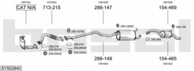 BOSAL sys02840 -