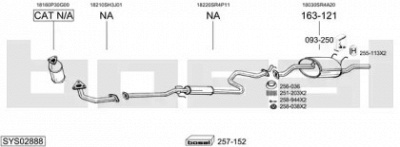 BOSAL sys02888 -