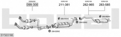 BOSAL sys03166 -  