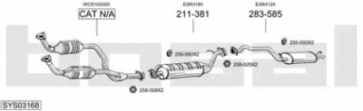 BOSAL sys03168 -