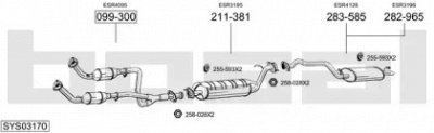 BOSAL sys03170 -