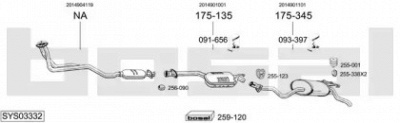 BOSAL sys03332 -