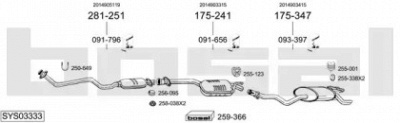 BOSAL sys03333 -  