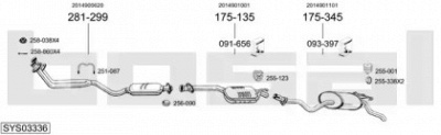 BOSAL sys03336 -  