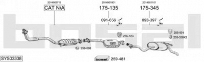 BOSAL sys03338 -  