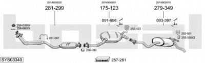 BOSAL sys03340 -  