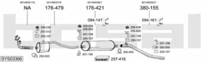 BOSAL sys03366 -  