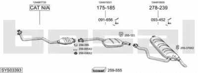 BOSAL sys03393 -