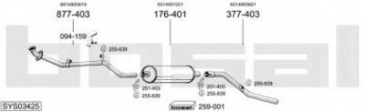 BOSAL sys03425 -  