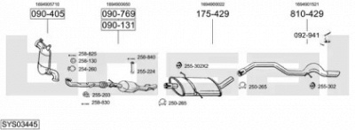 BOSAL sys03445 -
