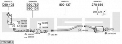 BOSAL sys03461 -
