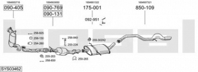 BOSAL sys03462 -
