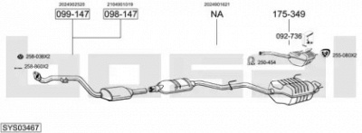 BOSAL sys03467 -  