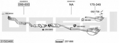 BOSAL sys03468 -  