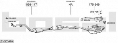 BOSAL sys03470 -  