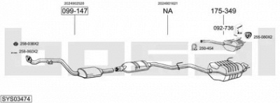 BOSAL sys03474 -