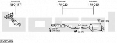 BOSAL sys03475 -