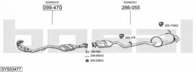 BOSAL sys03477 -