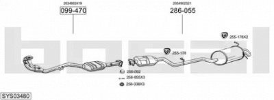 BOSAL sys03480 -