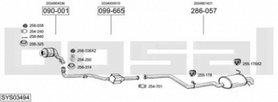BOSAL sys03494 -  