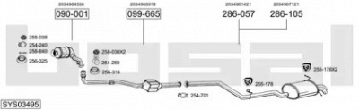 BOSAL sys03495 -  