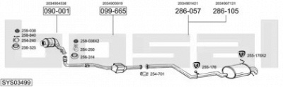 BOSAL sys03499 -