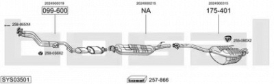 BOSAL sys03501 -
