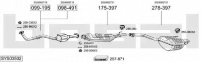 BOSAL sys03502 -  