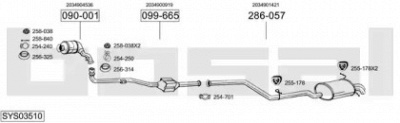 BOSAL sys03510 -  
