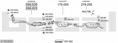 BOSAL sys03525 -