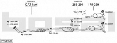 BOSAL sys03539 -