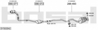 BOSAL sys03542 -  