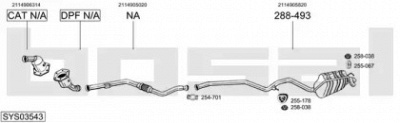 BOSAL sys03543 -  