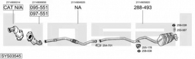 BOSAL sys03545 -