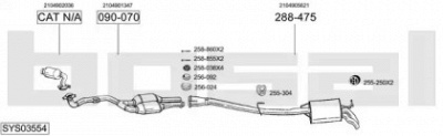 BOSAL sys03554 -  