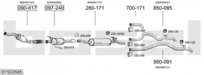 BOSAL sys03585 -
