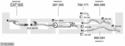 BOSAL sys03589 -