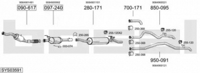 BOSAL sys03591 -