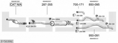 BOSAL sys03592 -