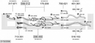 BOSAL sys03596 -