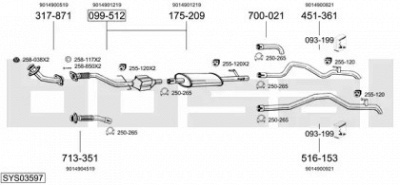BOSAL sys03597 -