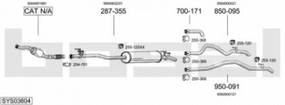 BOSAL sys03604 -  